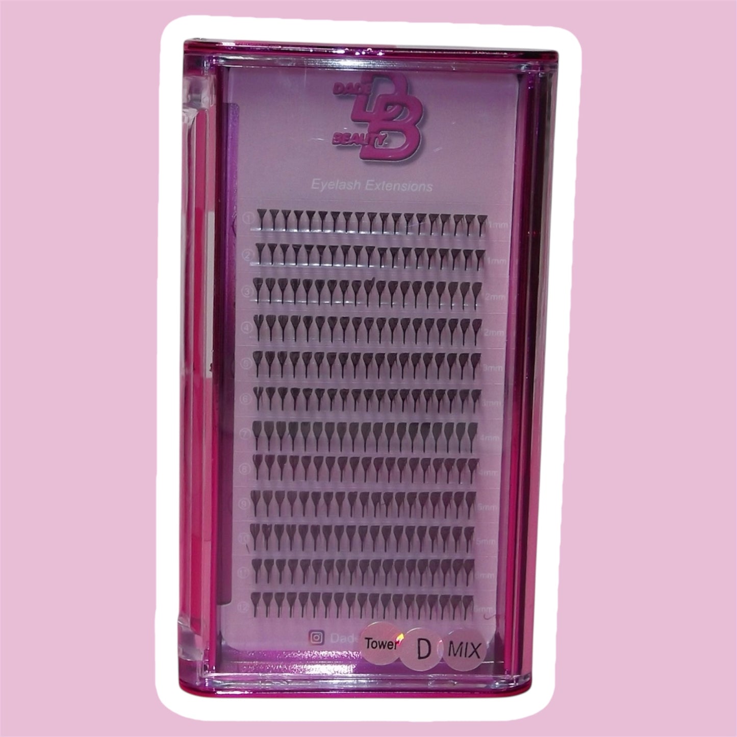 D CURL-ANIME MIXED LASH TRAY