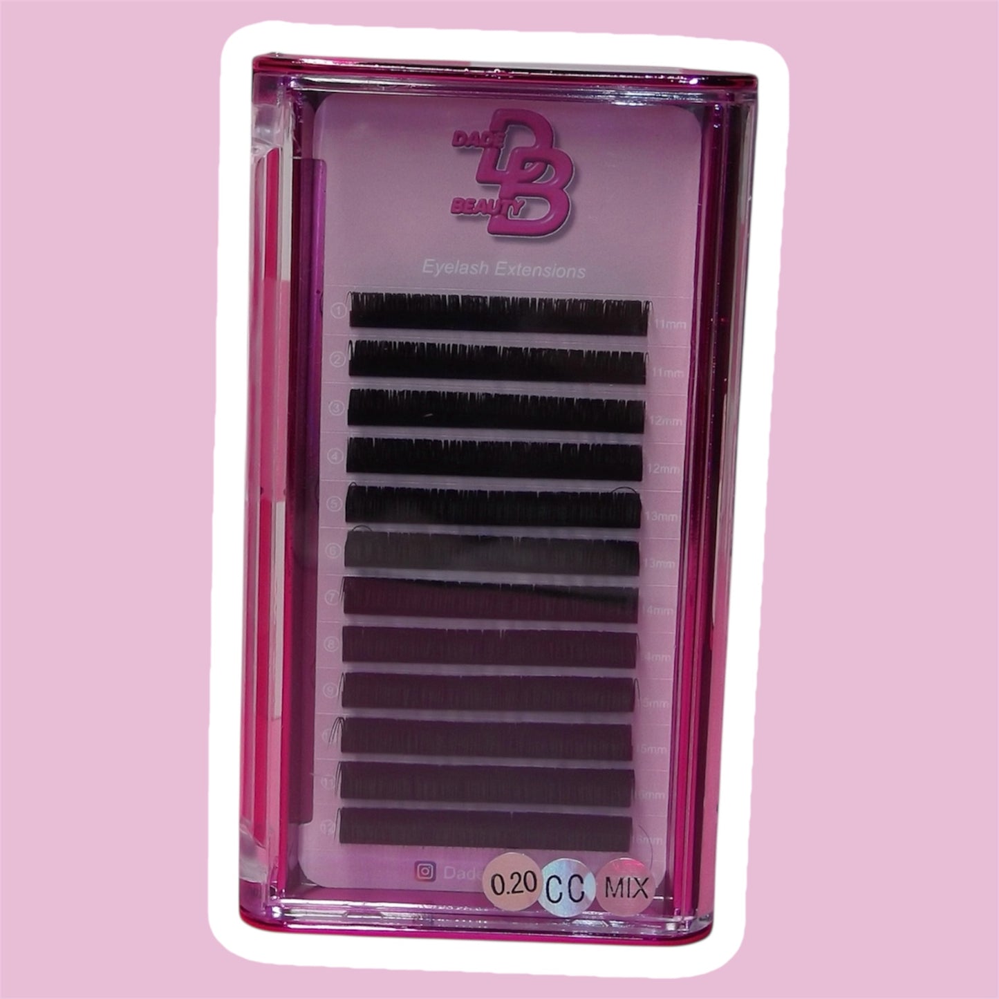 CC CURL-MIXED LASH TRAY